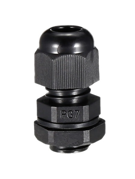 PG7 Cable Gland Gasket  3-6.5mm Negro