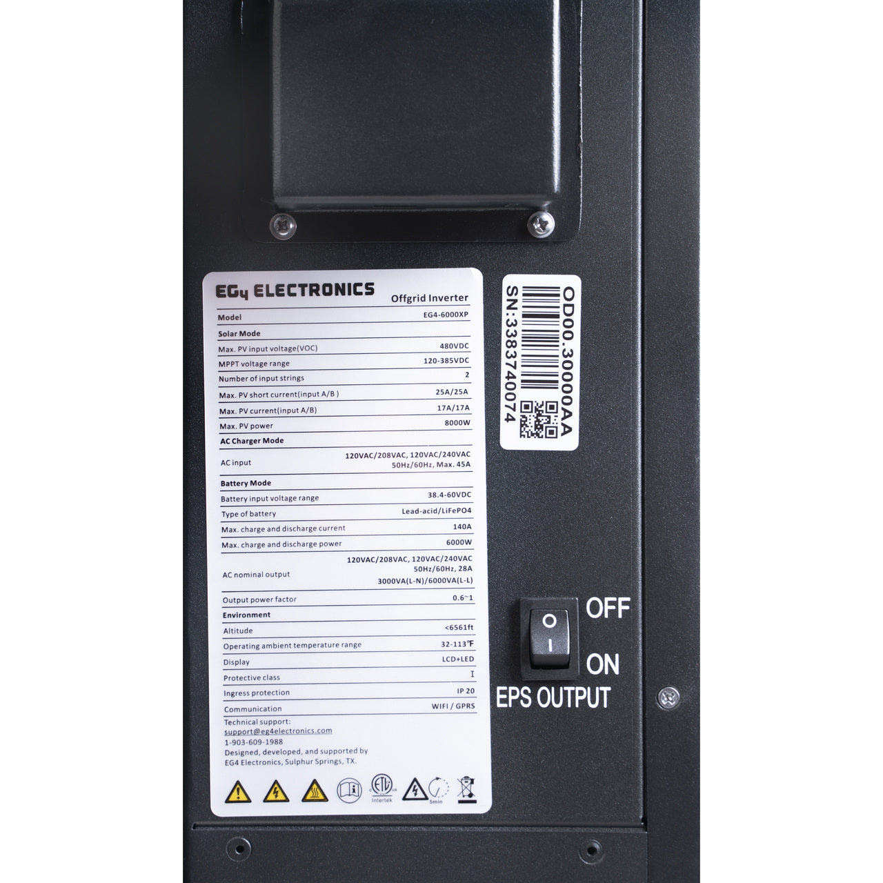 EG4 6000XP Off-Grid Inverter 6KW