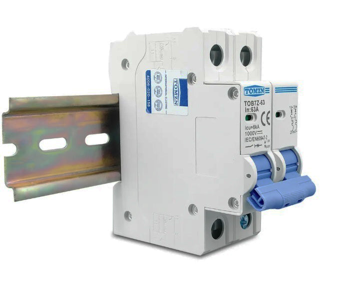 Breaker DC 1000V Din Rail 2P Tomzn