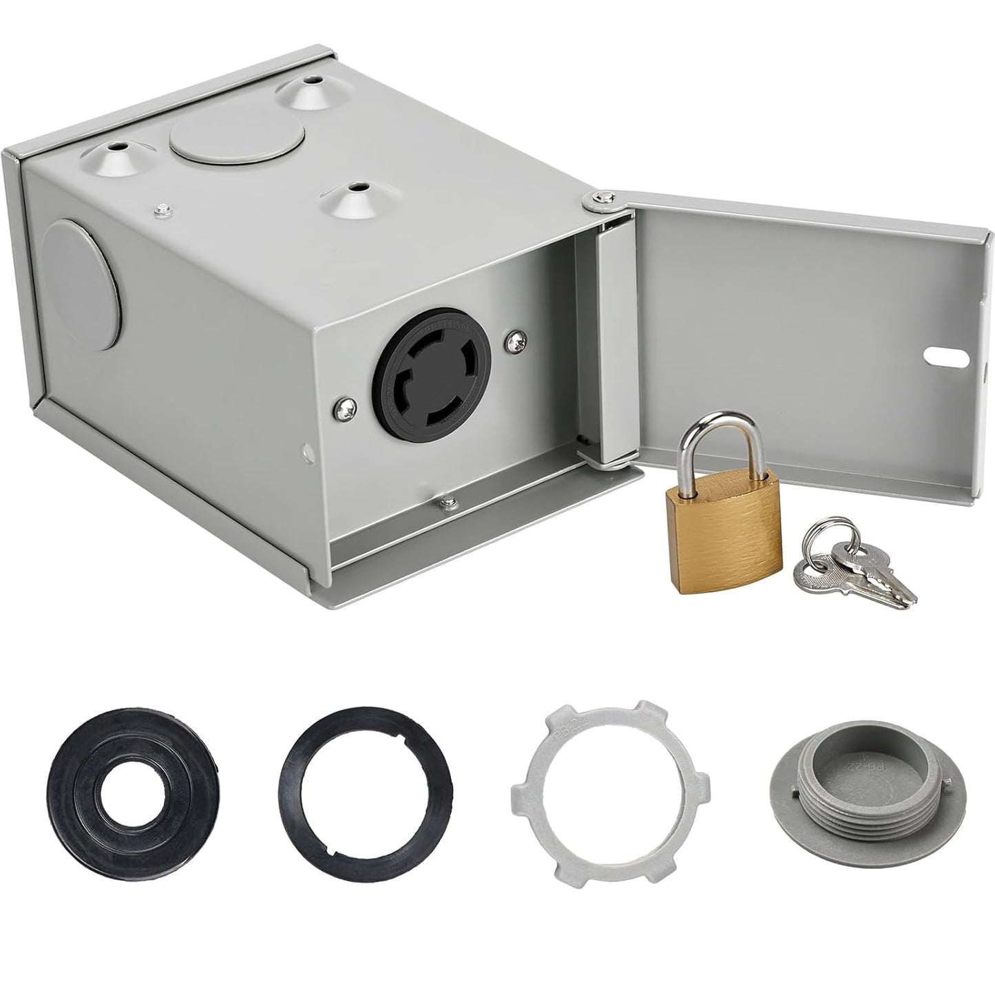 Caja outlet Nema 14-30R WaterProof intertek