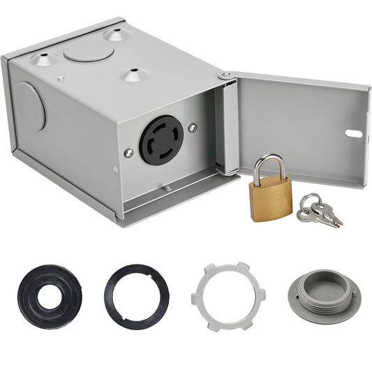 Caja outlet Nema 14-30R WaterProof intertek