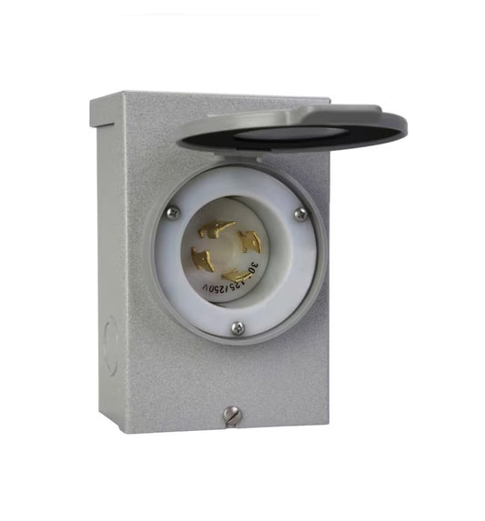 Caja inlet Nema L14-30P Waterproof Reliance Controls