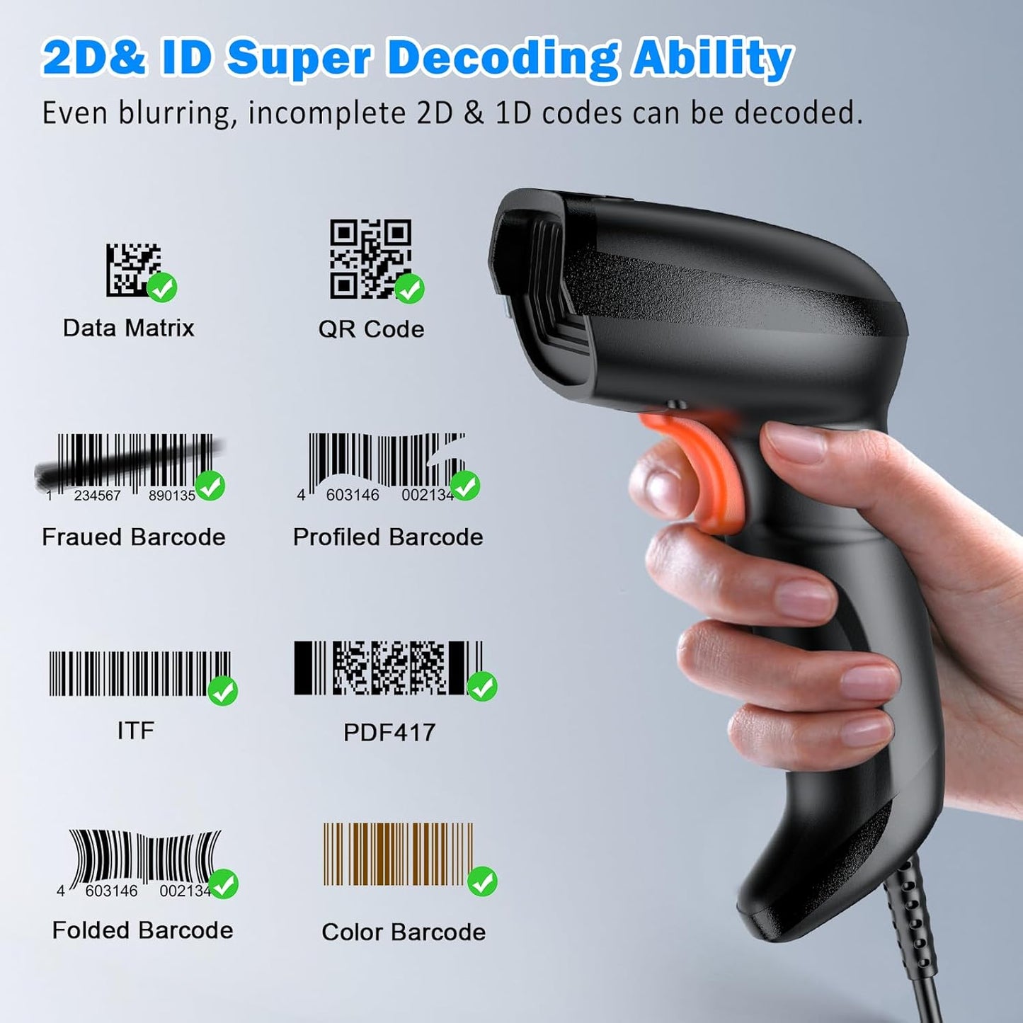 Escaner para codigos de barra Symcode