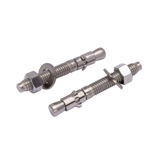 Expansión 3/8 X 3 Wedge Anchor stainless steel Caja de 100