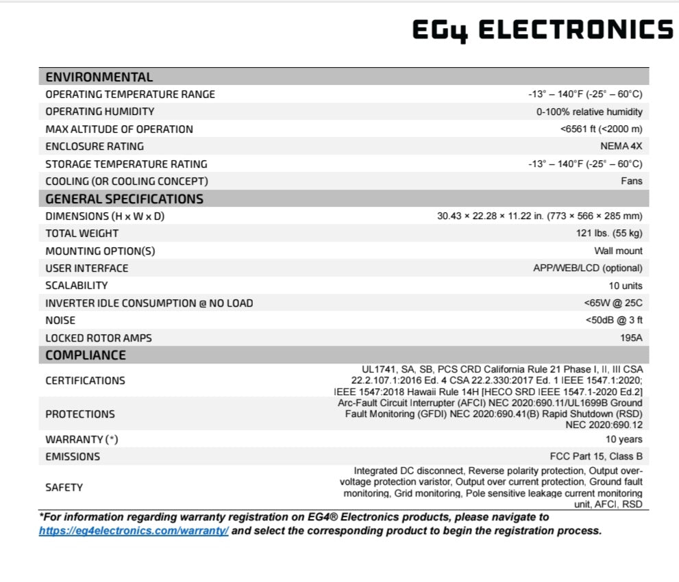 EG4 FLEXBOSS21 Inverter