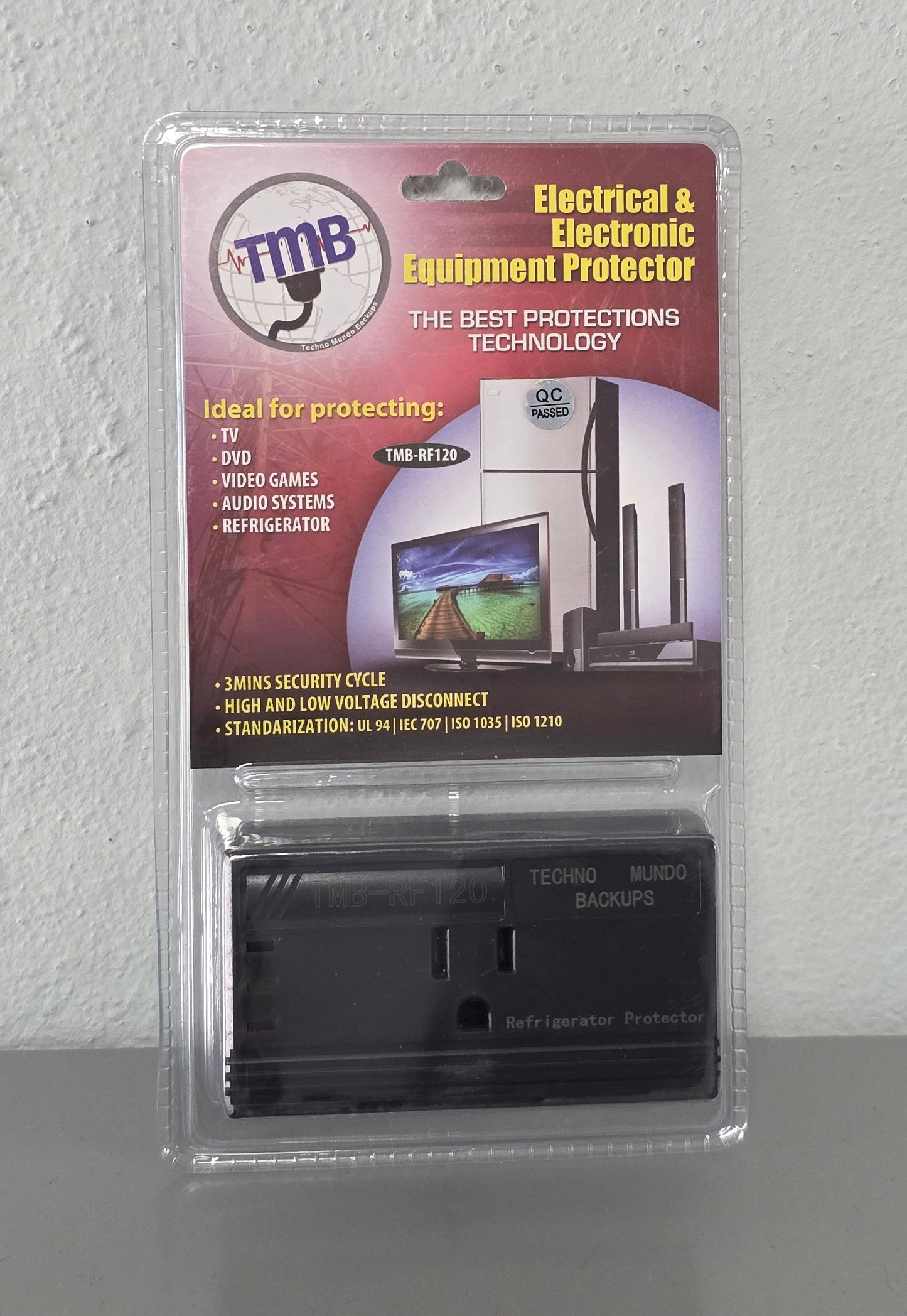 Protecto para enseres domesticos 120v TMB120