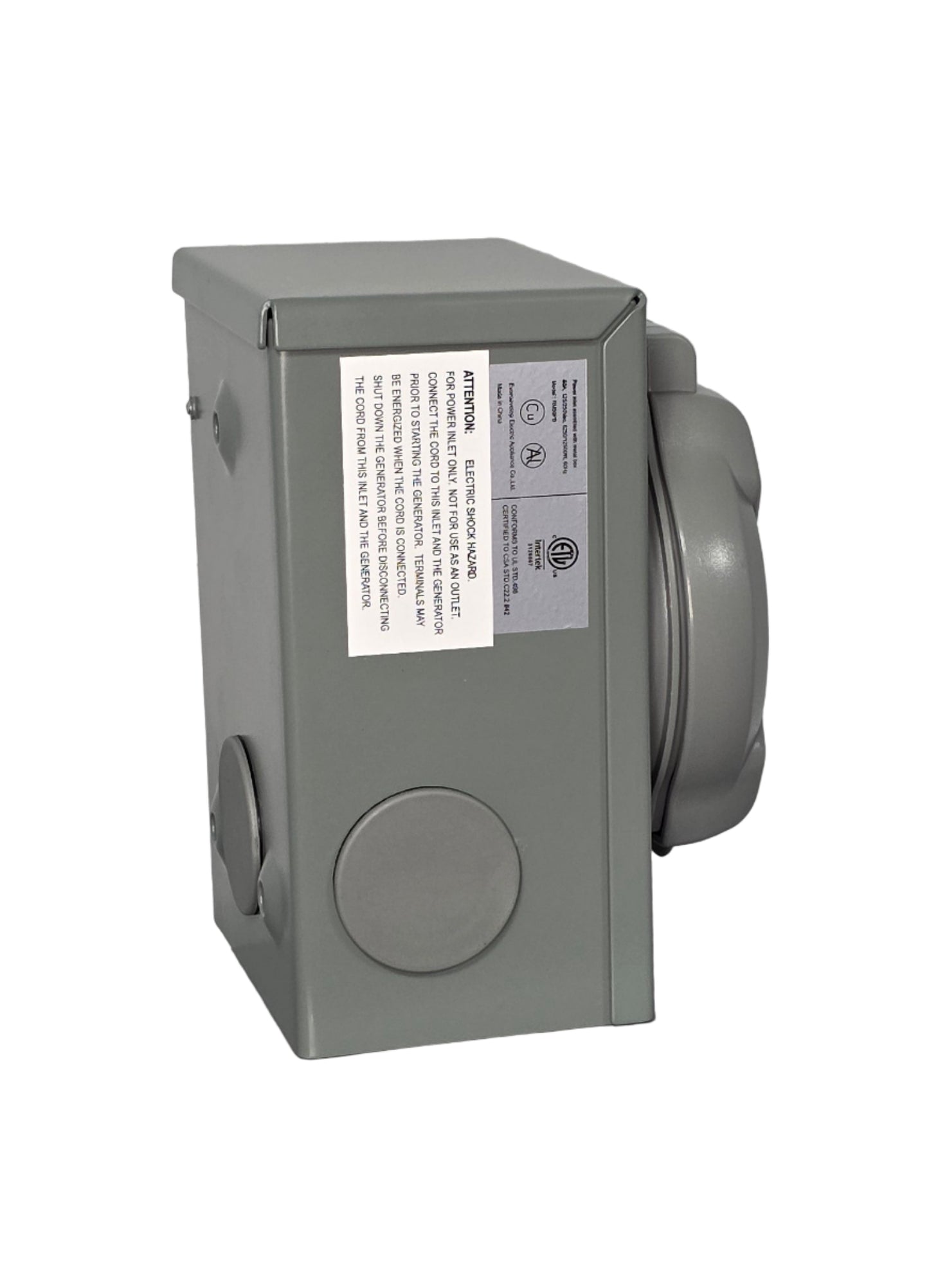 Caja inlet Nema SS2-50P Waterproof Led