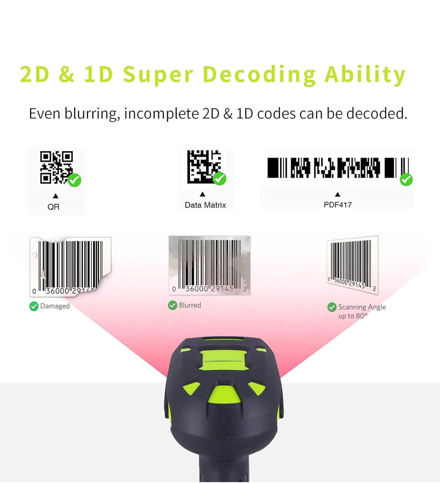 Scanner Symcode Bluetooth 2D
