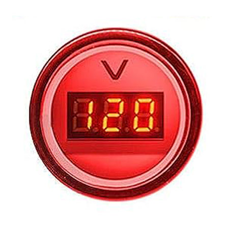 Voltimetro Led Pilot Light 5V-60V DC