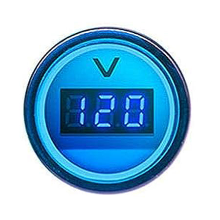 Voltimetro Led Pilot Light 5V-60V DC