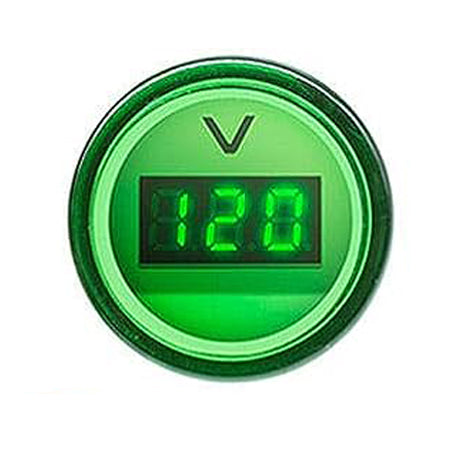 Voltimetro Led Pilot Light 5V-60V DC