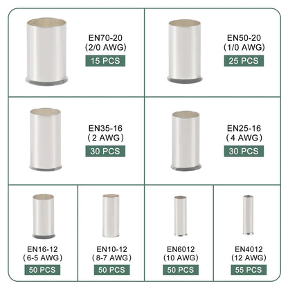 Terminales ferrule 305 piezas Gen