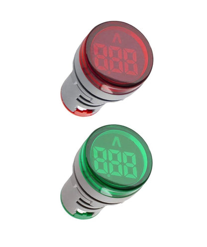 Amperimetro Led Pilot Light 50-300v AC