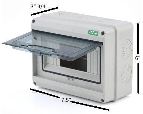 Caja Plastica para Breaker Din Rail HT8