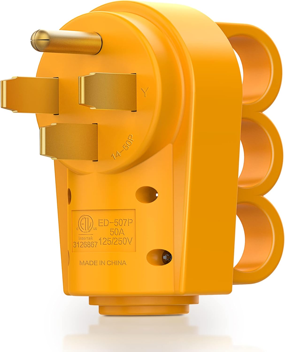 50 Amp Heavy Duty RV Male Plug