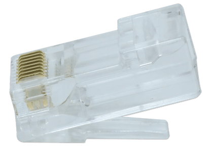 Terminal RJ45 Pass Through Cat5/Cat6