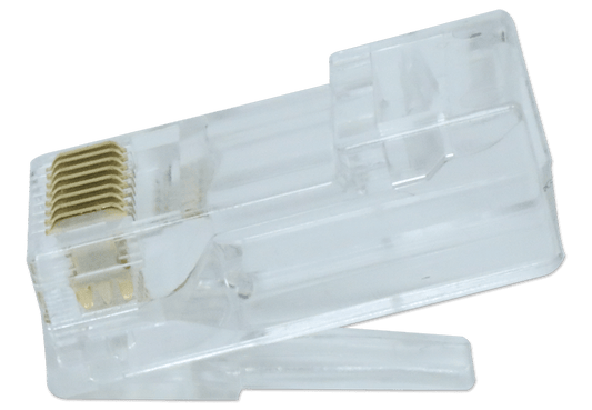 Terminal RJ45 Pass Through Cat5/Cat6
