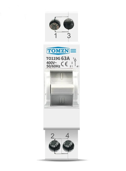 Transfer Switch AC Breaker Din Rail 1P Tomzn