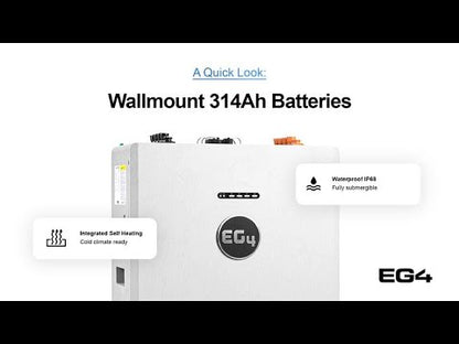 EG4 Bateria Lithium 16kwh 314Ah interior