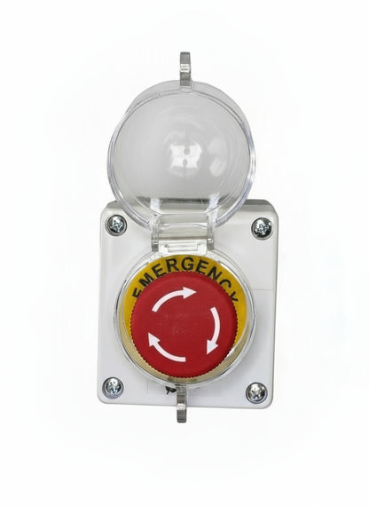 Boton de apagado Rapido con tapa