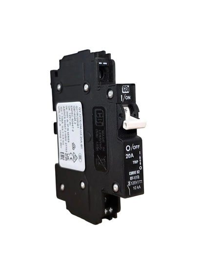 Breaker DC PV 125vdc Din Rail OutBack