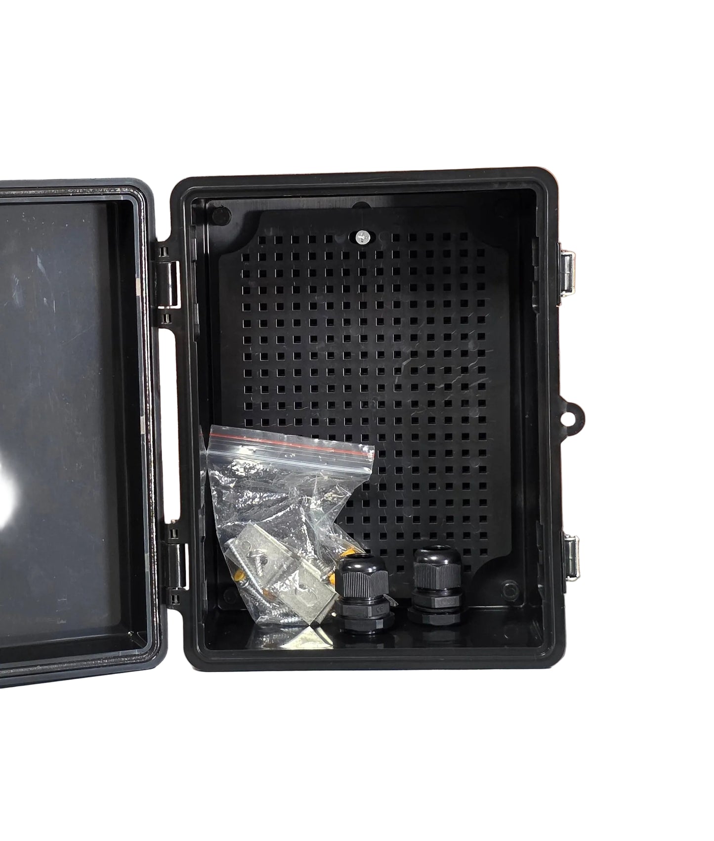 Junction Box, IP67 Waterproof Plastic 8.6"×6.7"×4.3" Negra