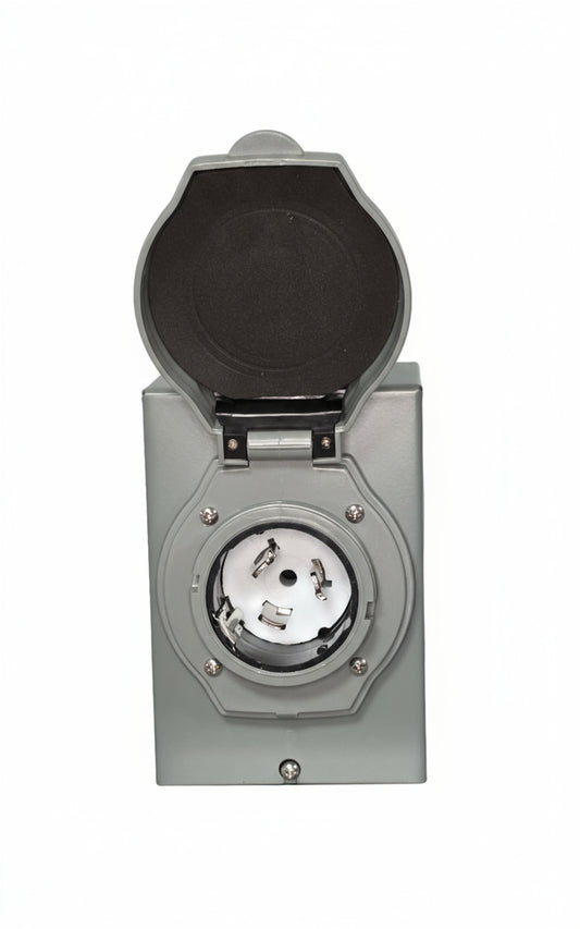 Caja inlet Nema SS2-50P Waterproof Led