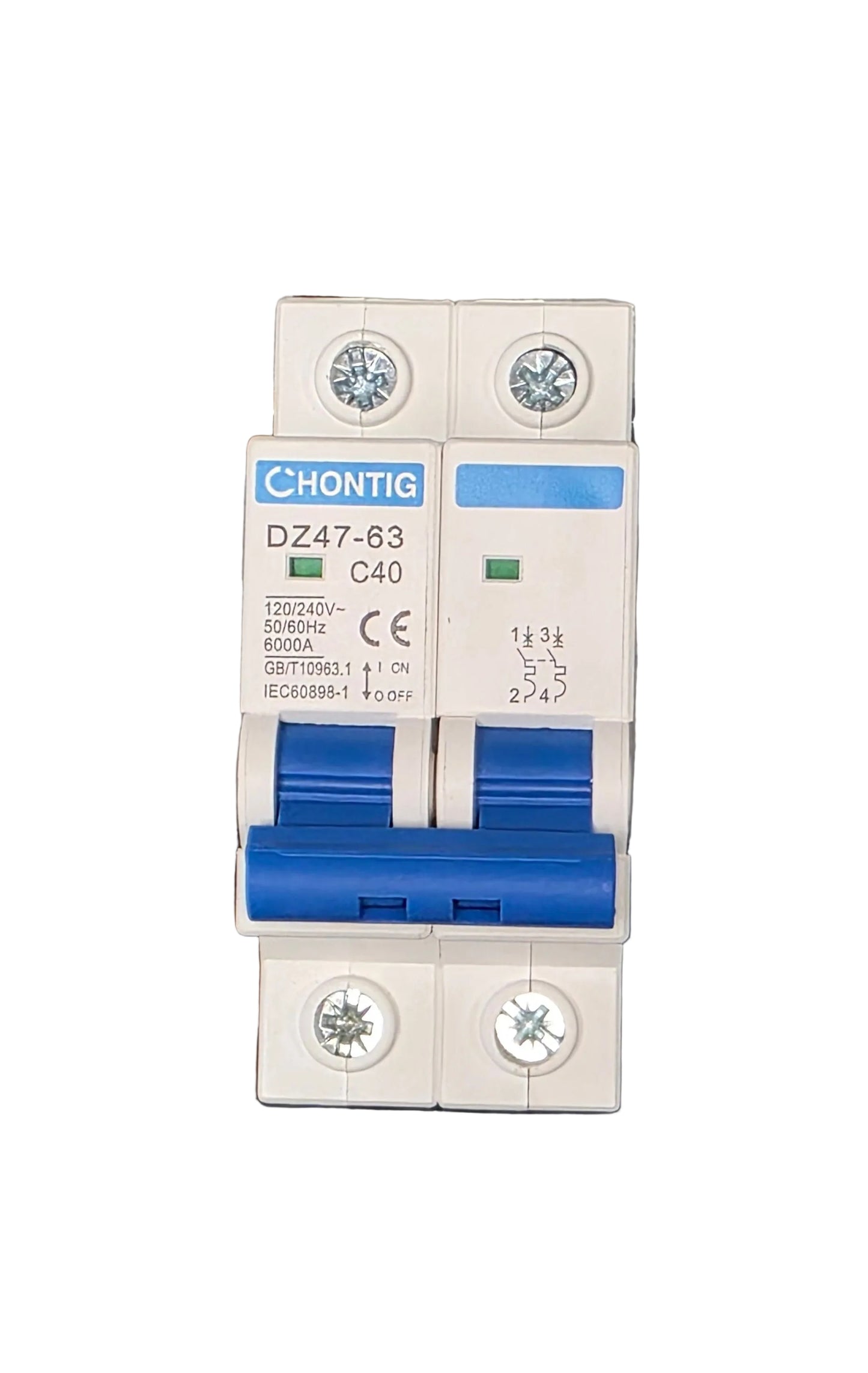 Breaker AC Din Rail 2P Chontig