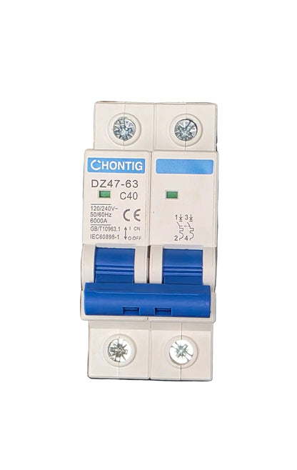 Breaker AC Din Rail 2P Chontig