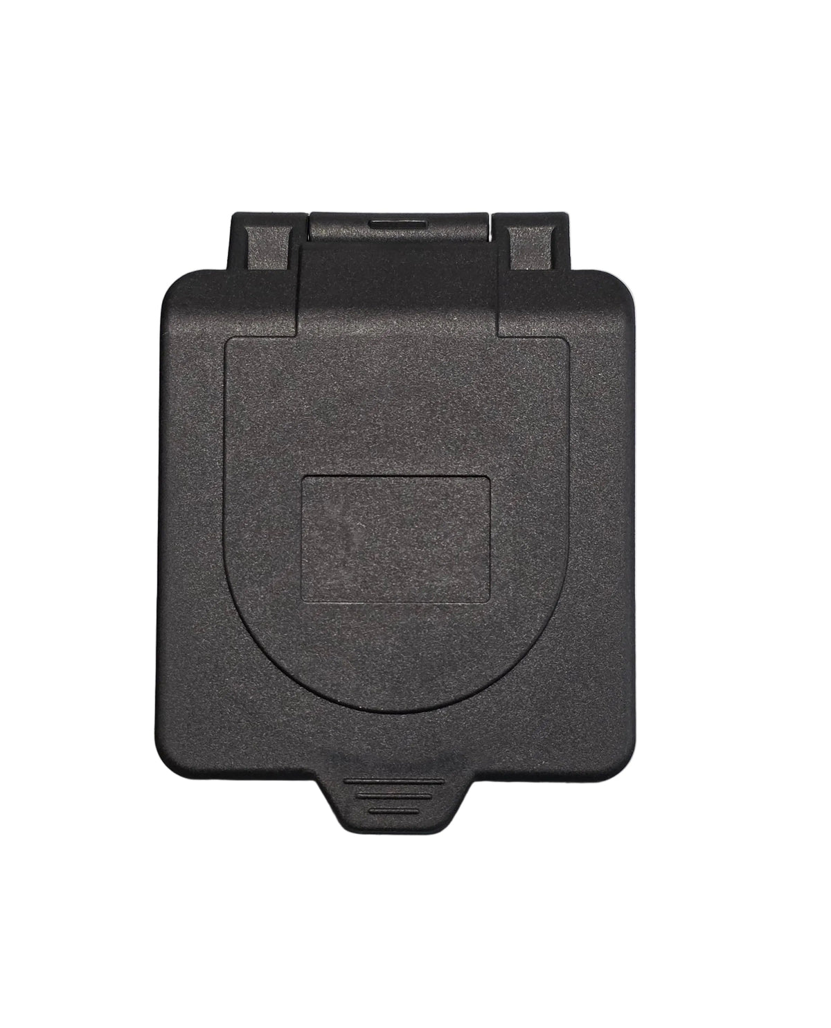 NEMA L14-30P inlet Flanged Tapa Negra
