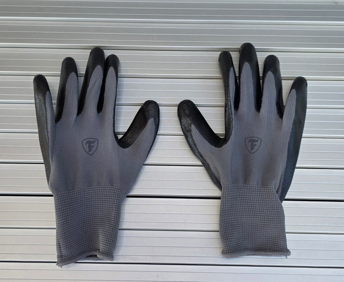 Guantes de trabajo en Goma y tela XL