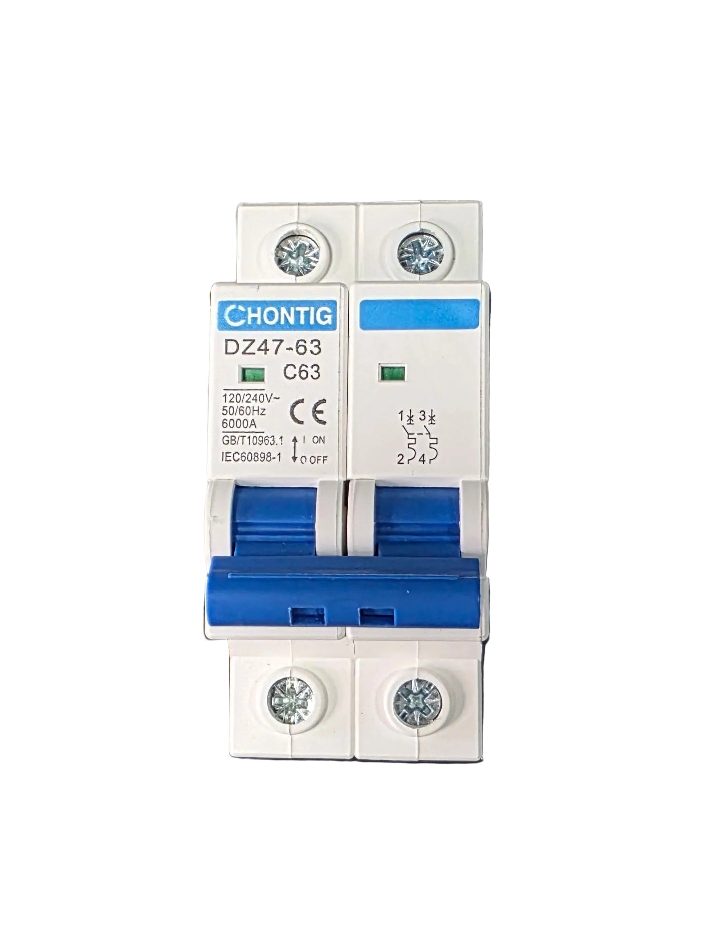 Breaker AC Din Rail 2P Chontig