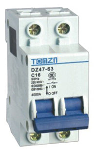 Breaker AC Din Rail 2P Tomzn