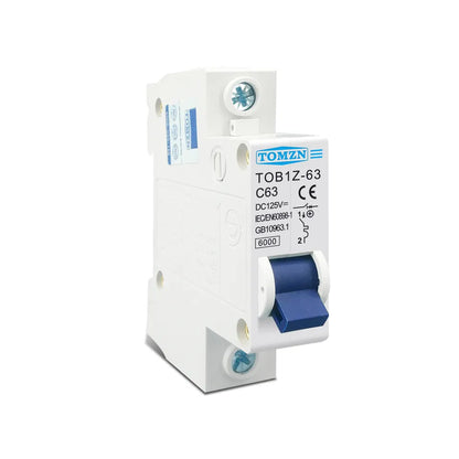 Breaker DC 125V PV Din Rail 1P Tomzn