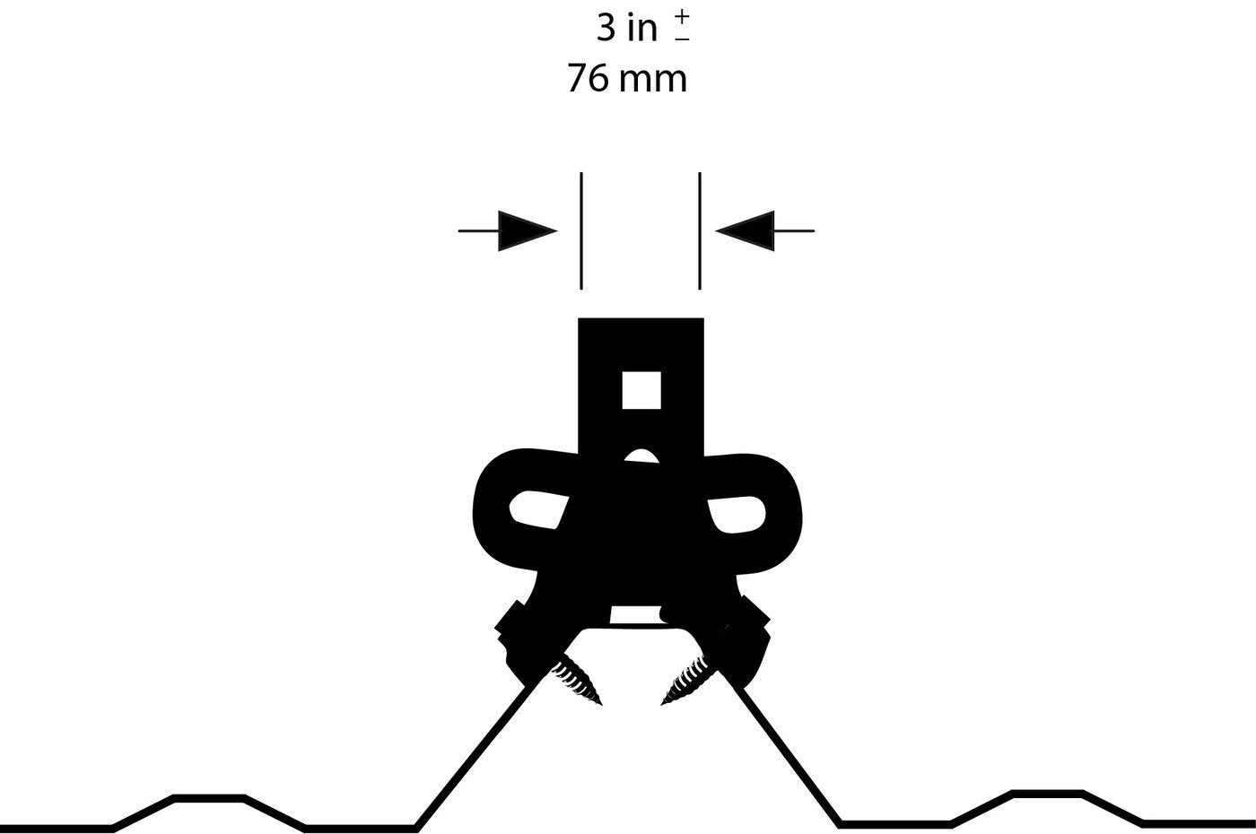 S-5 ProteaBracket Galvalum