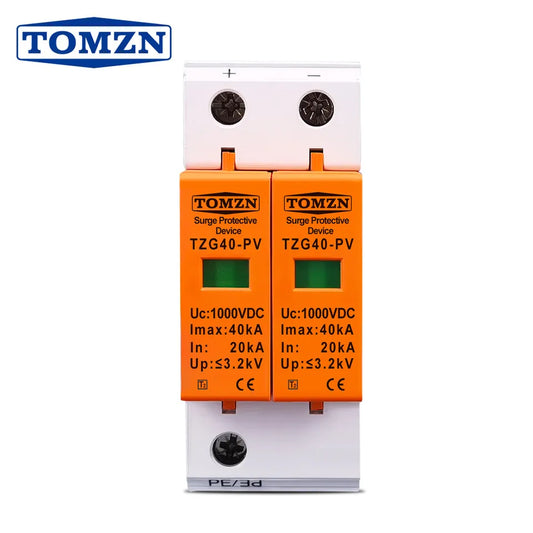 Surge Protector PV Arrester Din Rail TOMZN